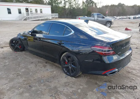 2022 Genesis G70 3.3T Awd from USA, damaged, VIN KMTG54TE1NU088539